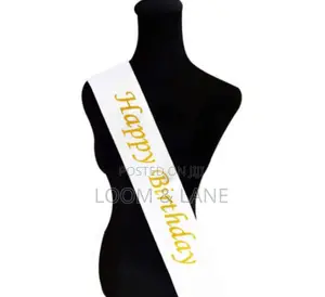 Happy Birthday Party Shoulder Strap
