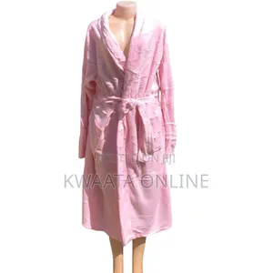Tall and Big Soft Fleece Bathrobe Unisex-Multiple Colors