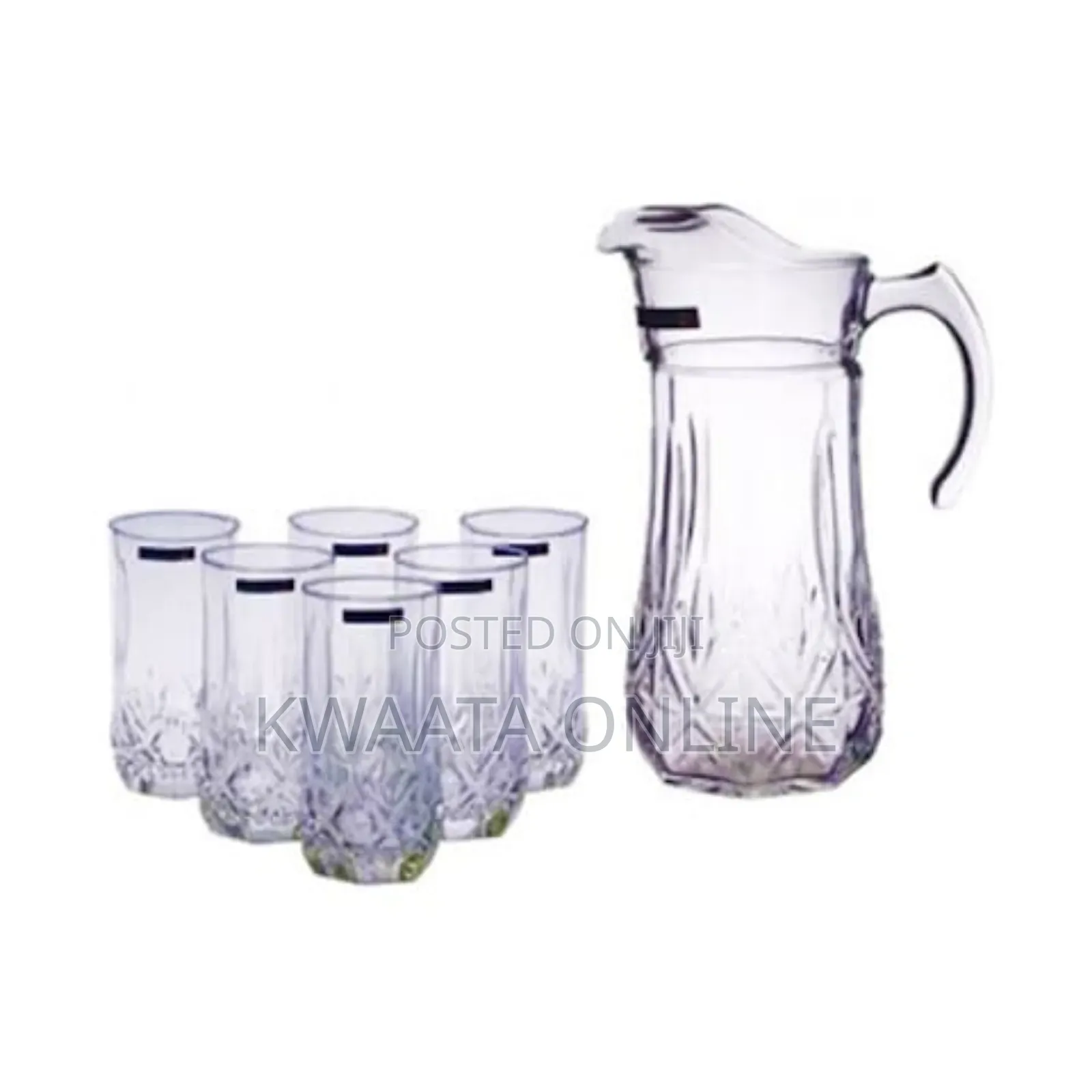 Luminarc 7 Piece Imperator Drinkware Beverage Set