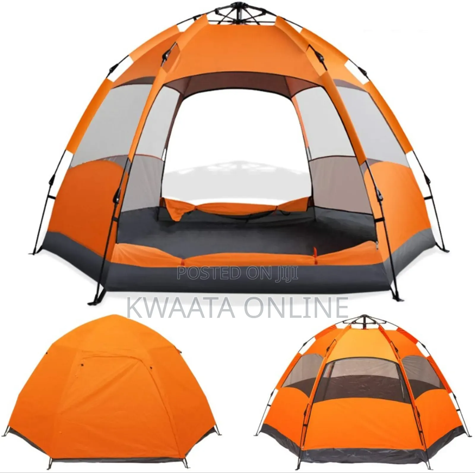 Instant Pop Up Camping Tent Water Resistant-Automatic Set Up
