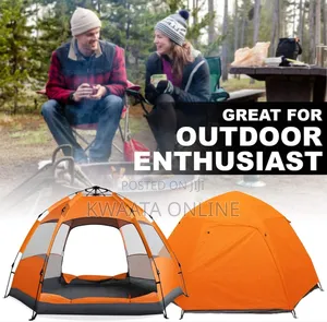 Instant Pop Up Camping Tent Water Resistant-Automatic Set Up