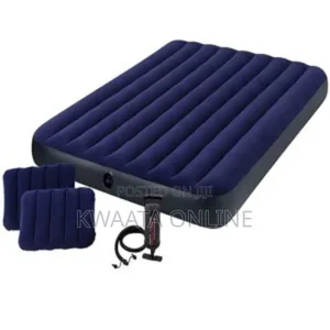 (4x6)Intex Inflatable Air Mattress 10inch With Pump