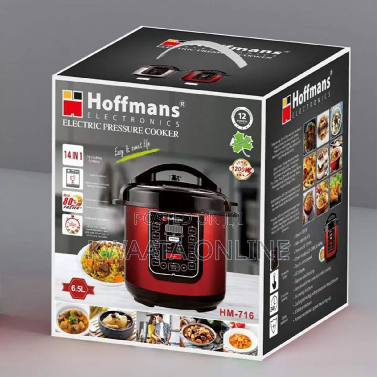 6.5l Hoffmans 14 in 1 Digital Electric Pressure Cooker