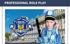 Kids Police Patrol Costume