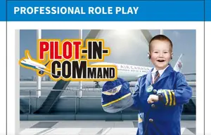 Pilot in Command Kids Play Costume