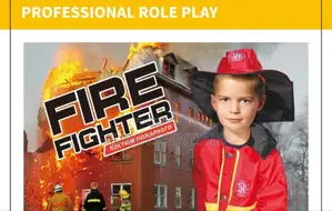 Kids Firefighter Play Costume