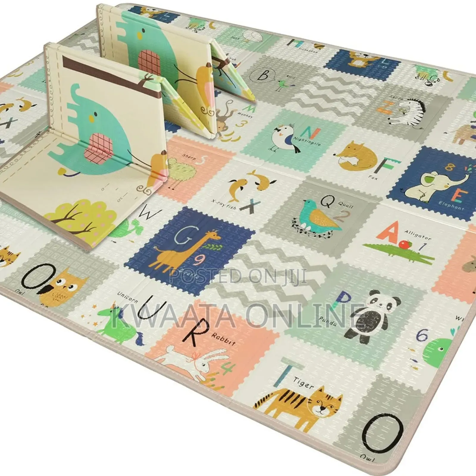 Baby Play Mat Crawling ​Foldable Waterproof (195×145cm)