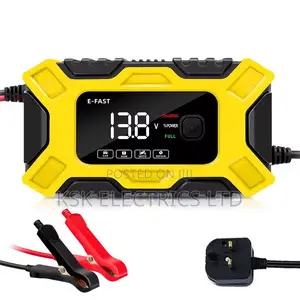 12v 6a Automatic Smart Portable Battery Car Charger