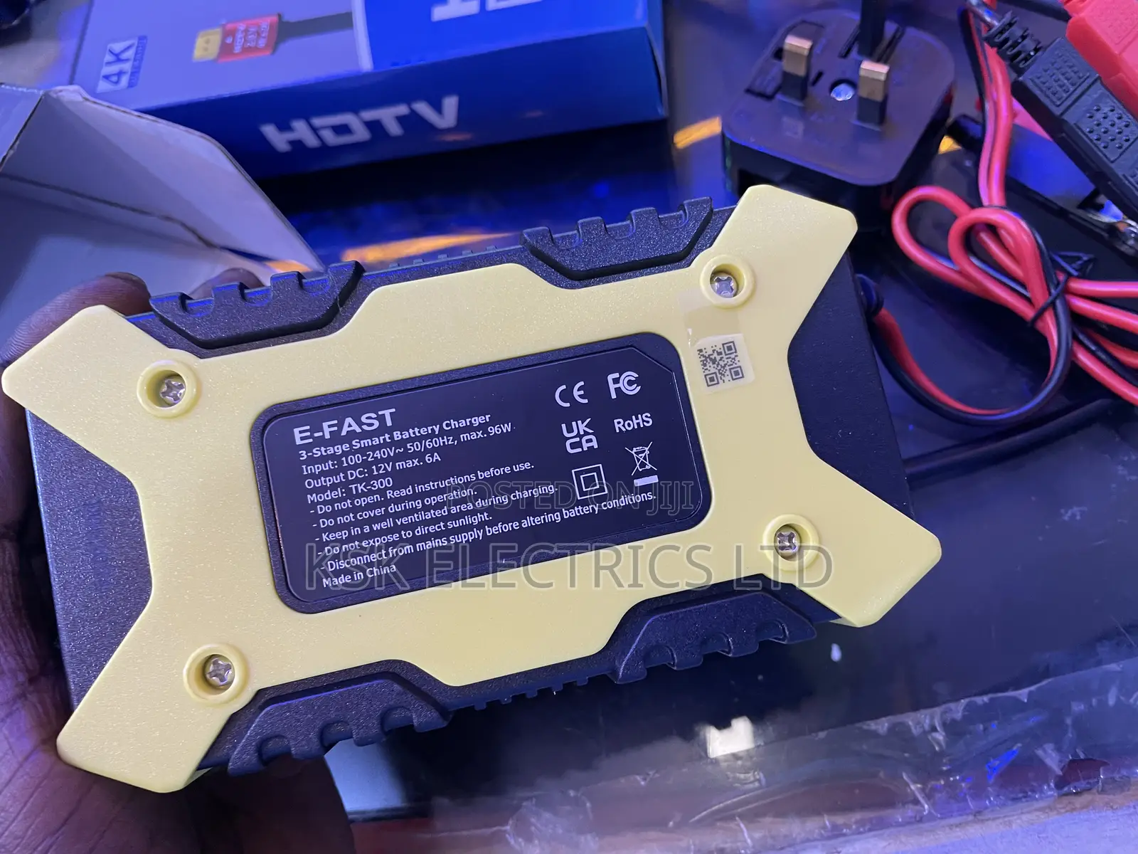 12v 6a Automatic Smart Portable Battery Car Charger