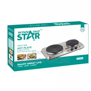 Winning Star 1200+800w Double Burner Electric Hot Plate