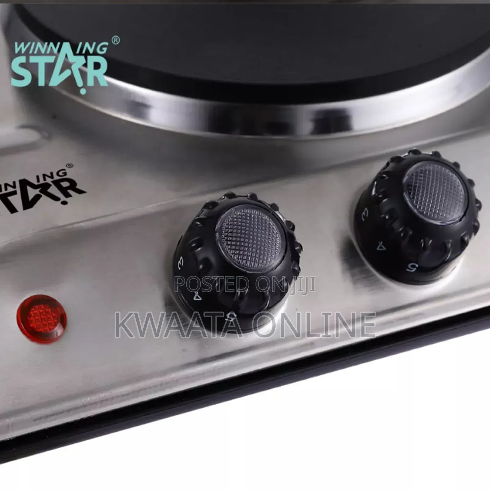 Winning Star 1200+800w Double Burner Electric Hot Plate