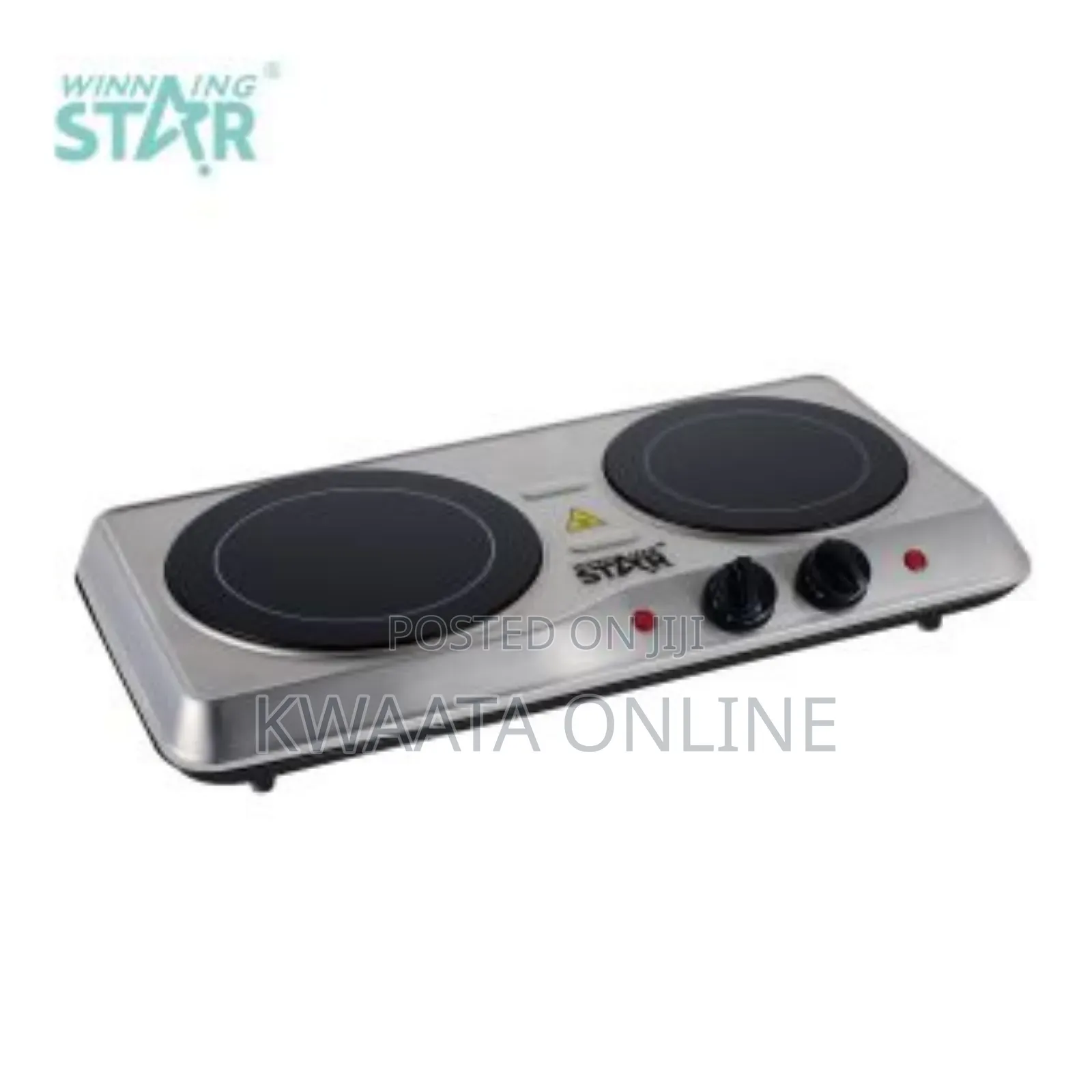 Winning Star 1200+800w Double Burner Electric Hot Plate