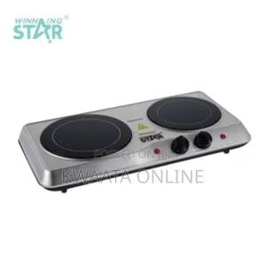 Winning Star 1200+800w Double Burner Electric Hot Plate