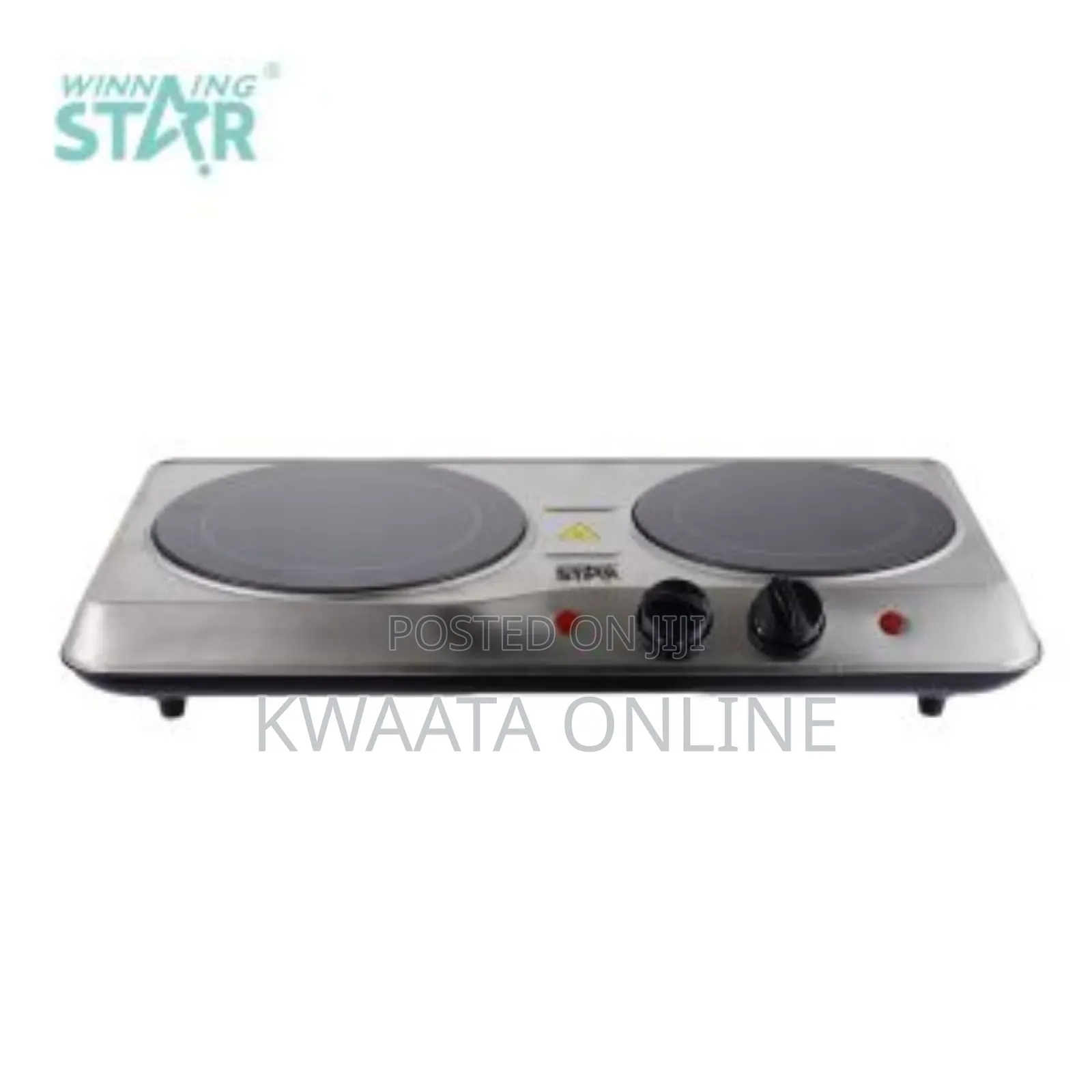 Winning Star 1200+800w Double Burner Electric Hot Plate