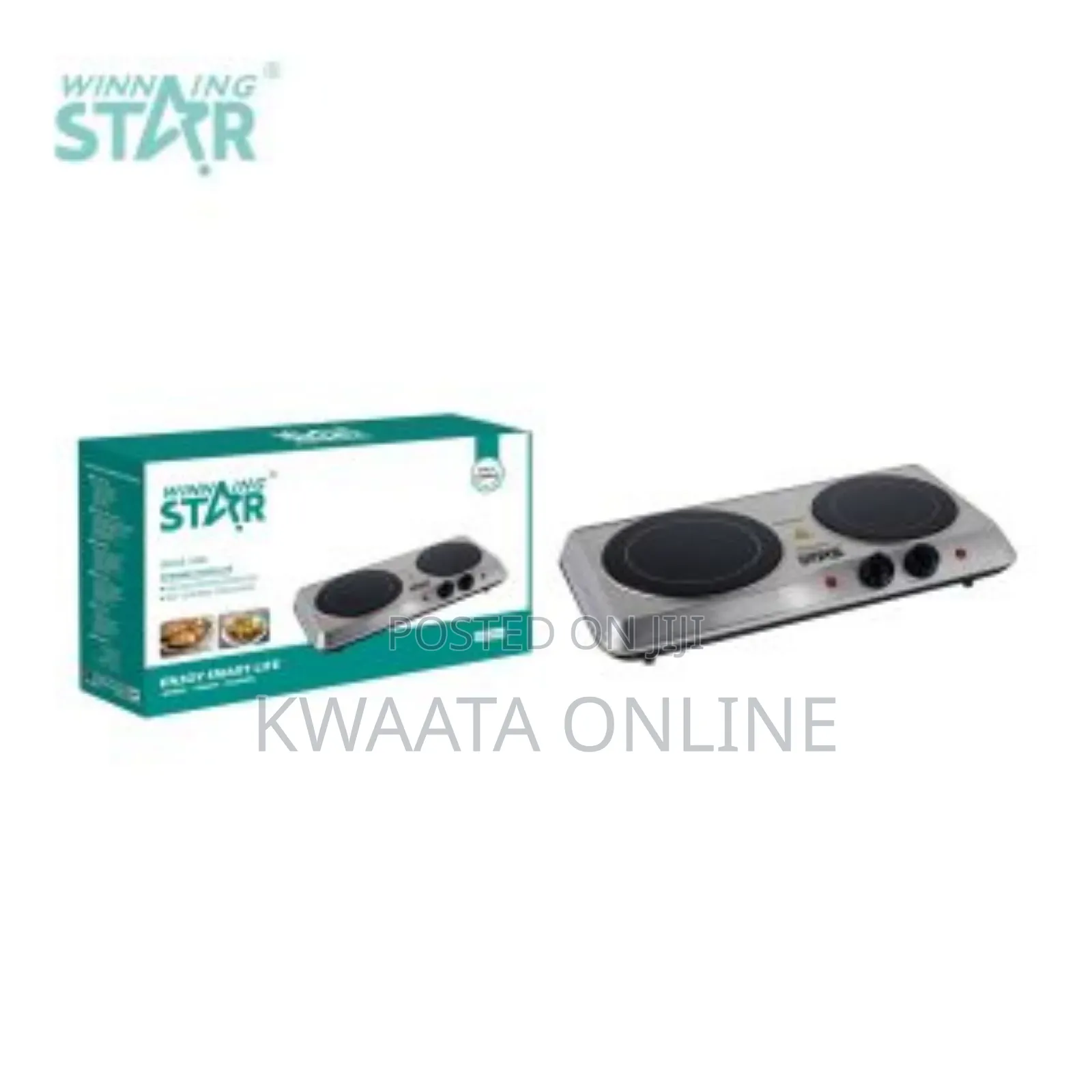 Winning Star 1200+800w Double Burner Electric Hot Plate