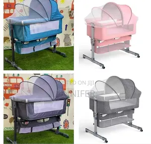 Portable Baby Crib Convertible Bassinet