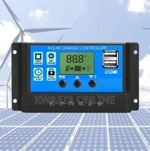 20a Solar Charge Controller 12v/24v Auto Adjustable PWM LCD