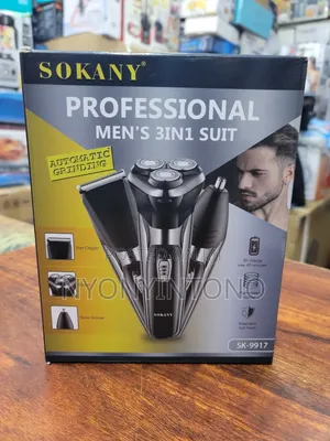 Sokany Rechargeable Men's 3-in-1 Men Grooming Kit Sk-9917