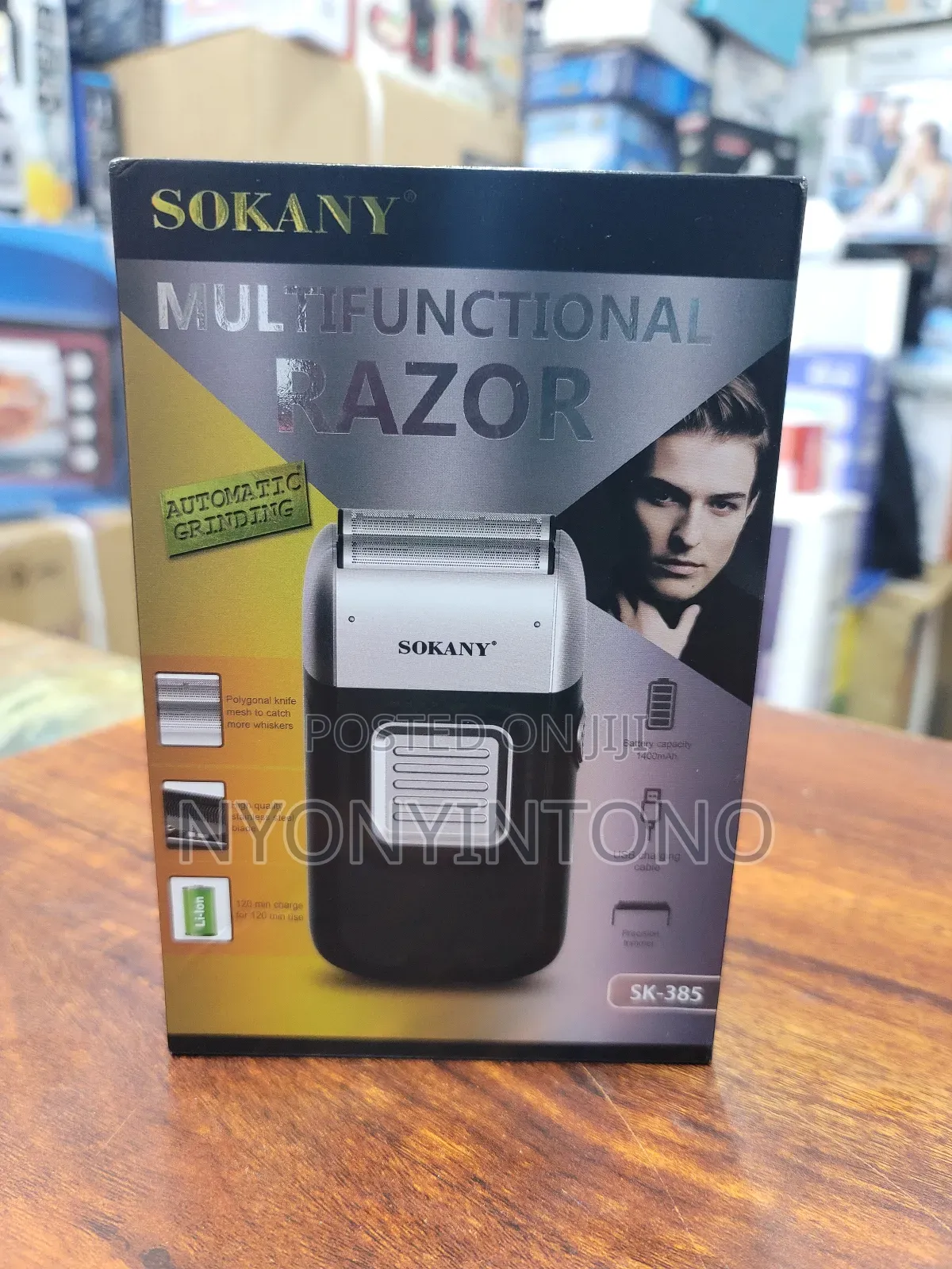 Sokany Highquality Multi-Functional Rechageable Razor Sk-385