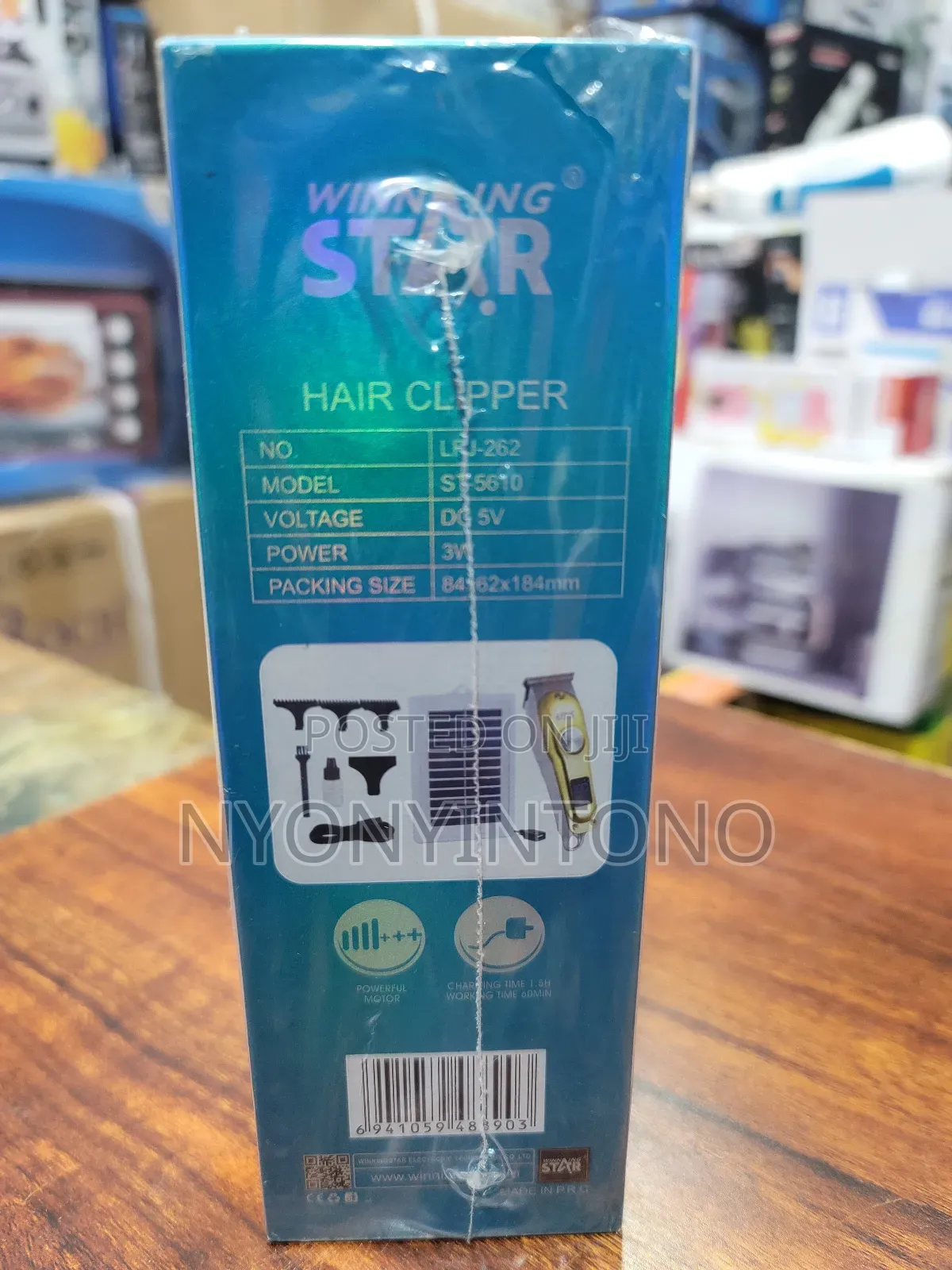 Winningstar Solar Powered Hair Clipper St-5610