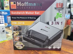 Hoffmans 3-in-1 High-Quality Sandwich Maker Hm-3019