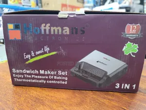 Hoffmans 3-in-1 High-Quality Sandwich Maker Hm-3019