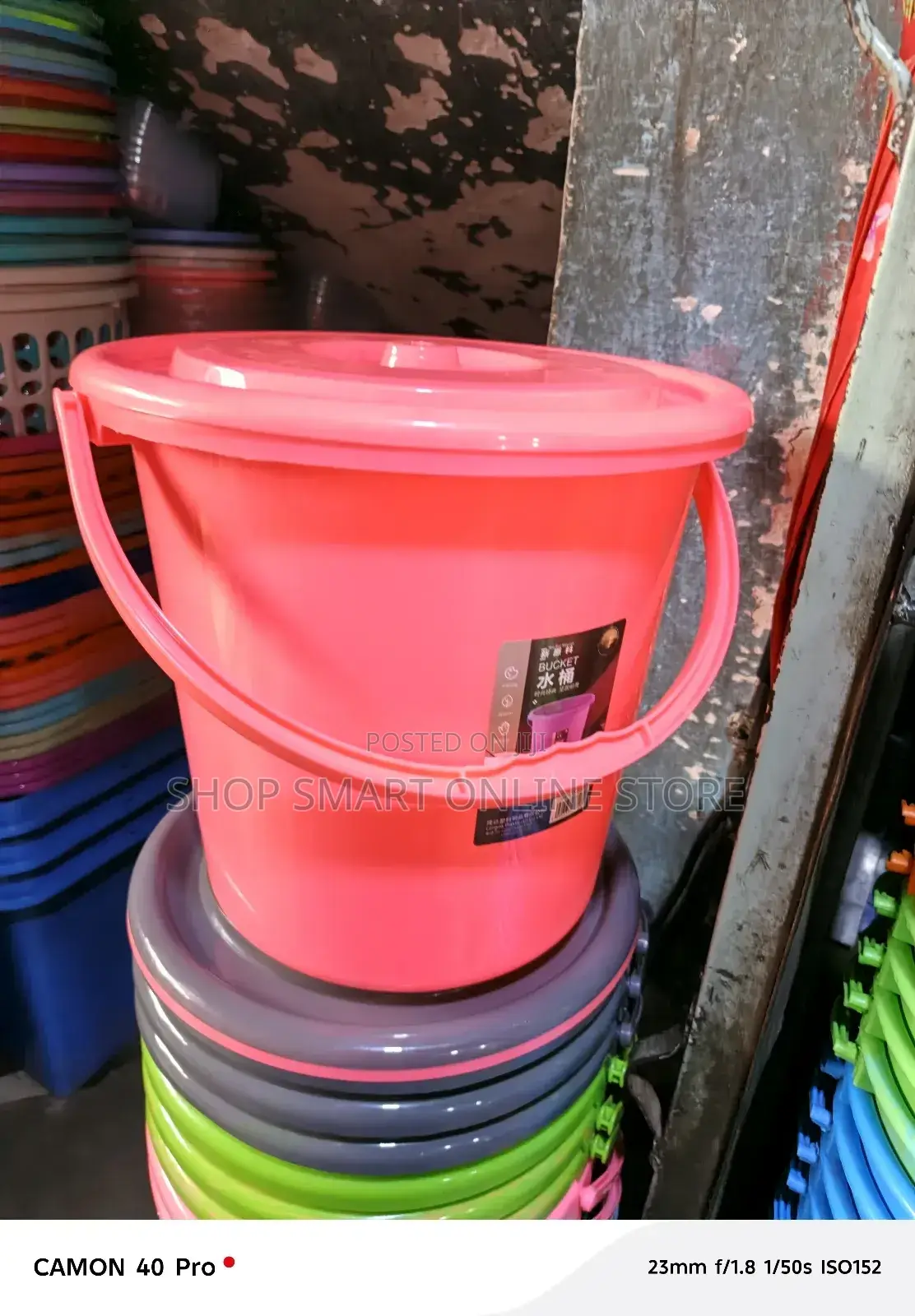 Plastic Bucket 20ltrs
