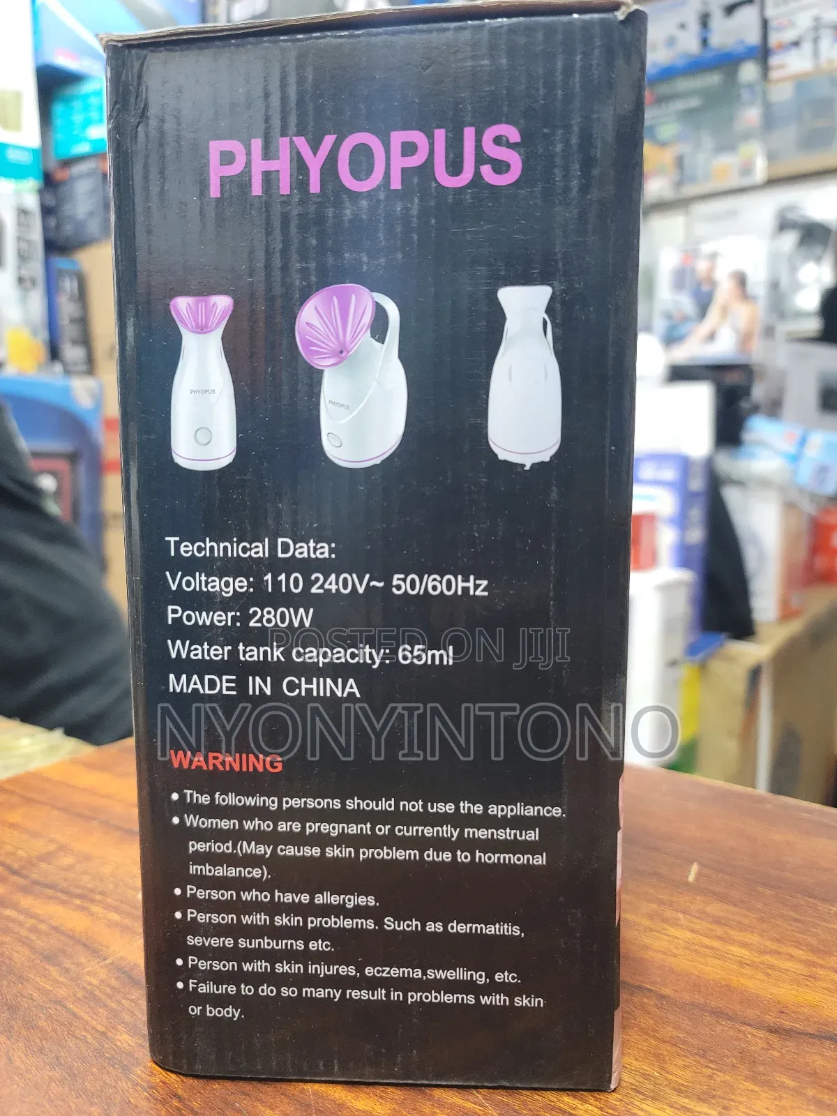 Phypus Nano Ionic Facial Steamer Cl-5158