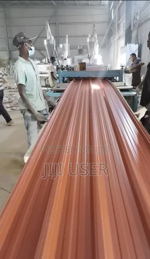 Roofing Iron Sheets: Resin PVC Fibre Tiles