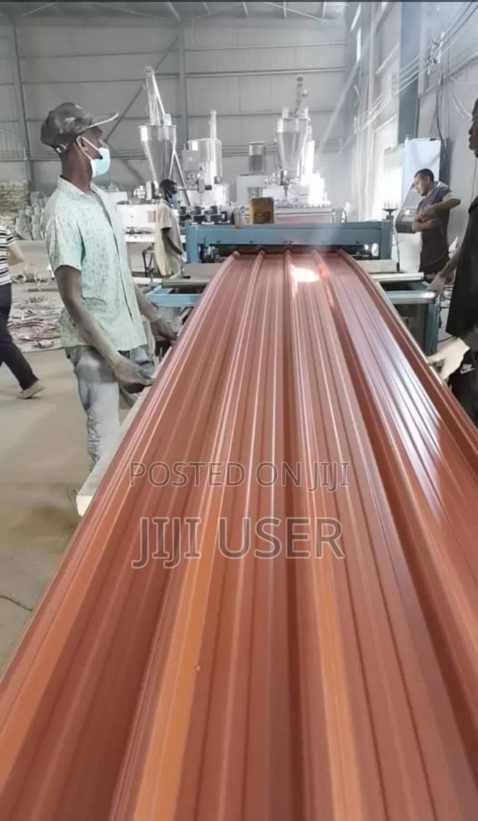 Roofing Iron Sheets: Resin PVC Fibre Tiles