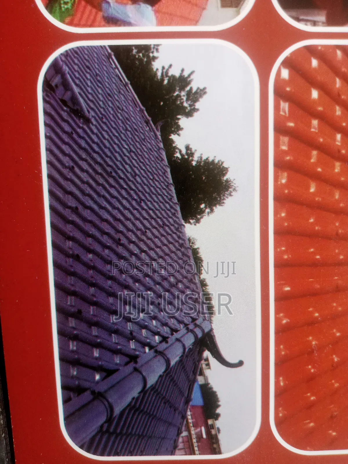 Roofing Iron Sheets: Resin PVC Fibre Tiles