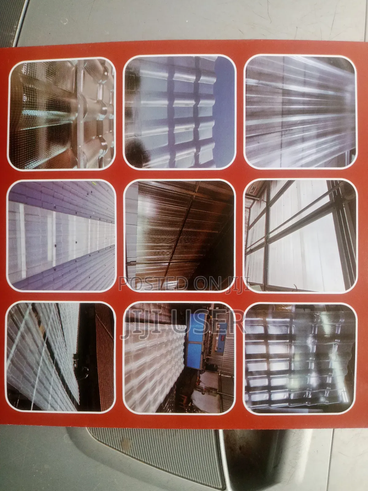 Roofing Iron Sheets: Resin PVC Fibre Tiles