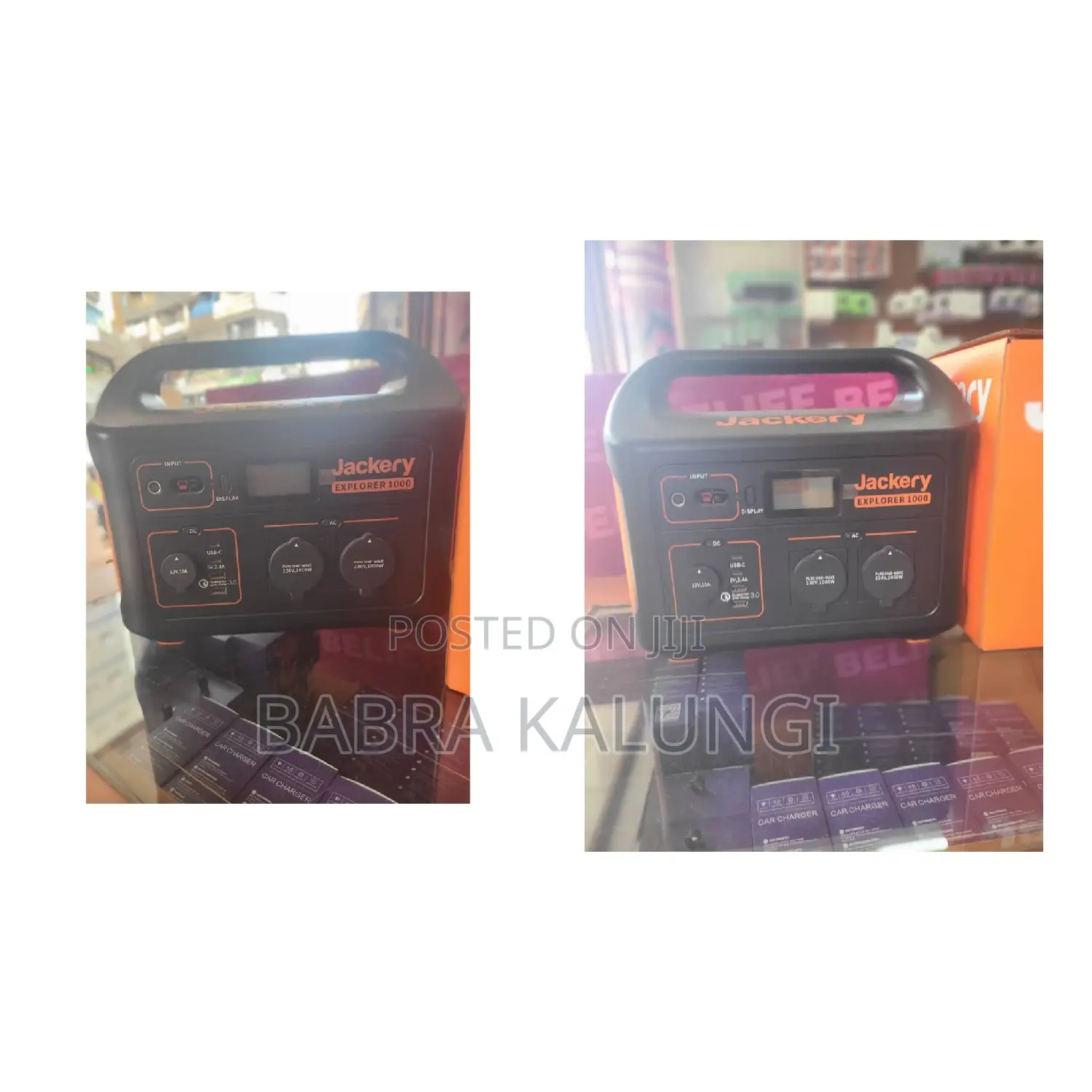 Jackery Explorer 1000 Portable Power Station.