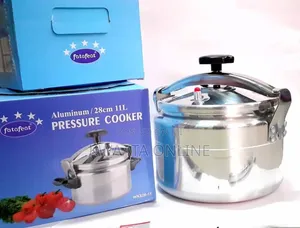 12-quart Stainless Steel Aluminum Pressure Cooker-5l