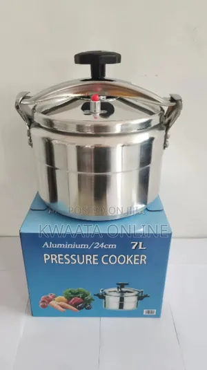 12-quart Stainless Steel Aluminum Pressure Cooker-5l