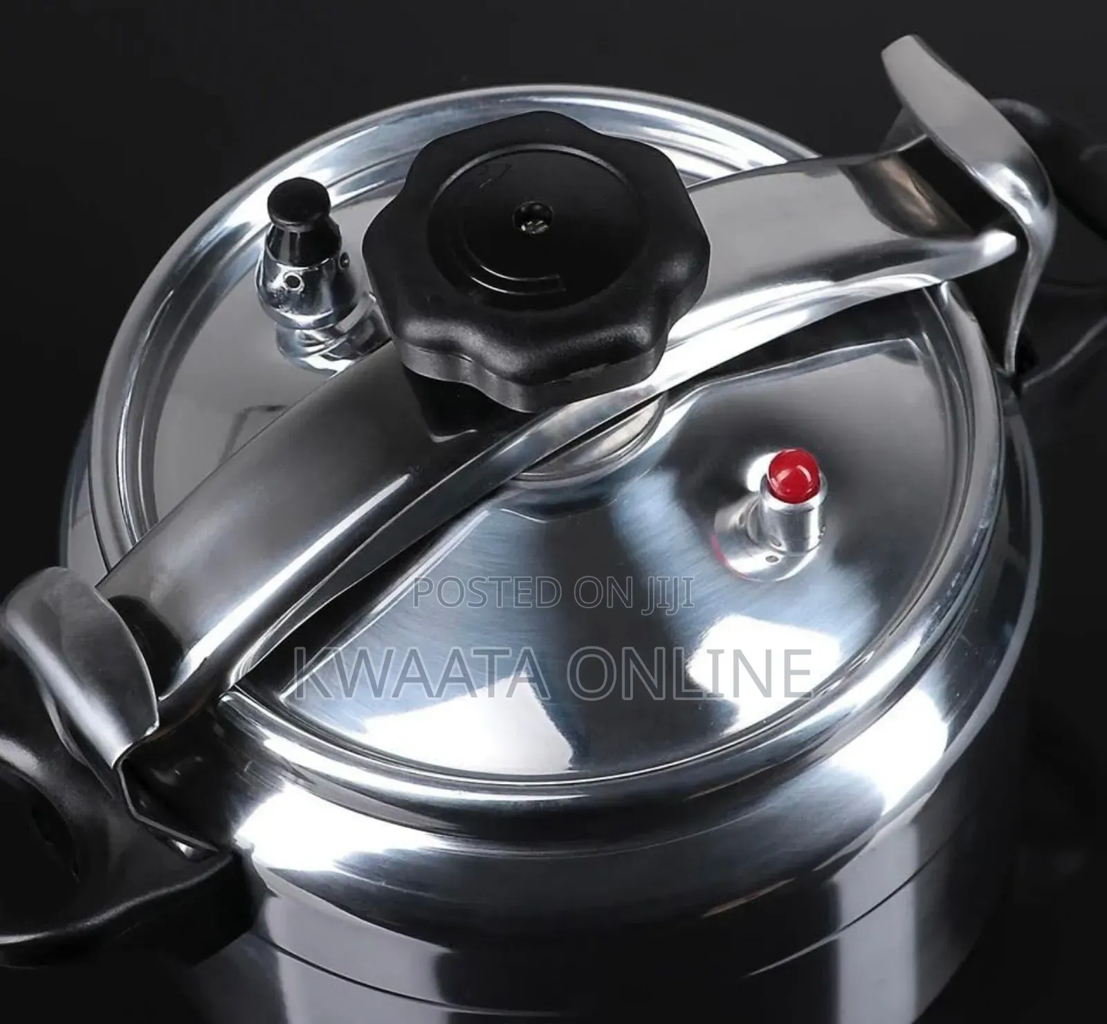 12-quart Stainless Steel Aluminum Pressure Cooker-5l