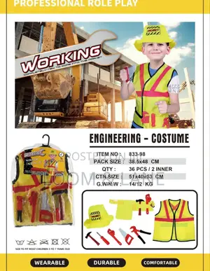 Kids Engineering Costume