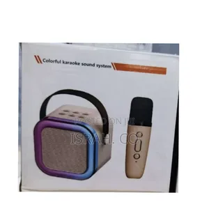 Bluetooth Speaker With Karaoke.