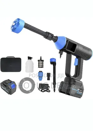 Handheld Rechargeable Pressure Washer With 2 Batteries