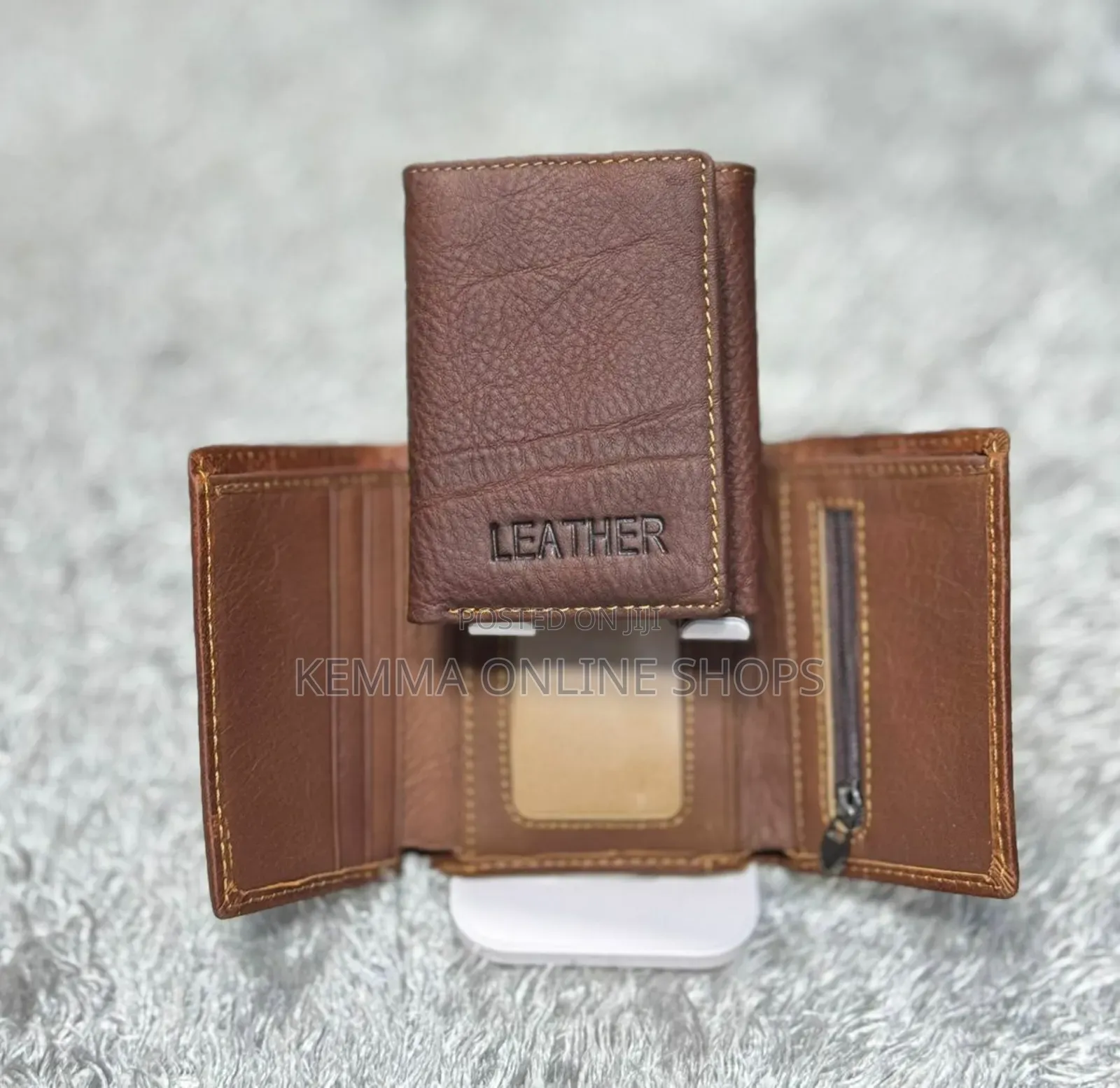 Leather Wallet Money Purse
