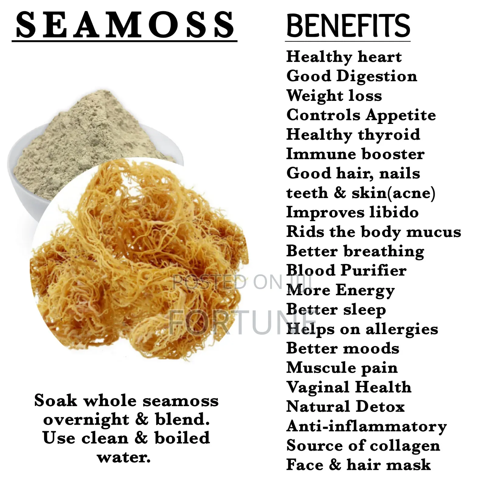 Seamoss 250gms