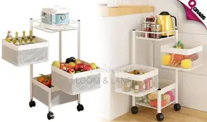 Rotating Kitchen Vegetable Rack