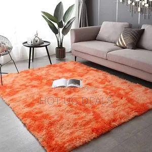 Fluffy Woolen Carpet/ Area Rug 1.5m By 2m- Patched