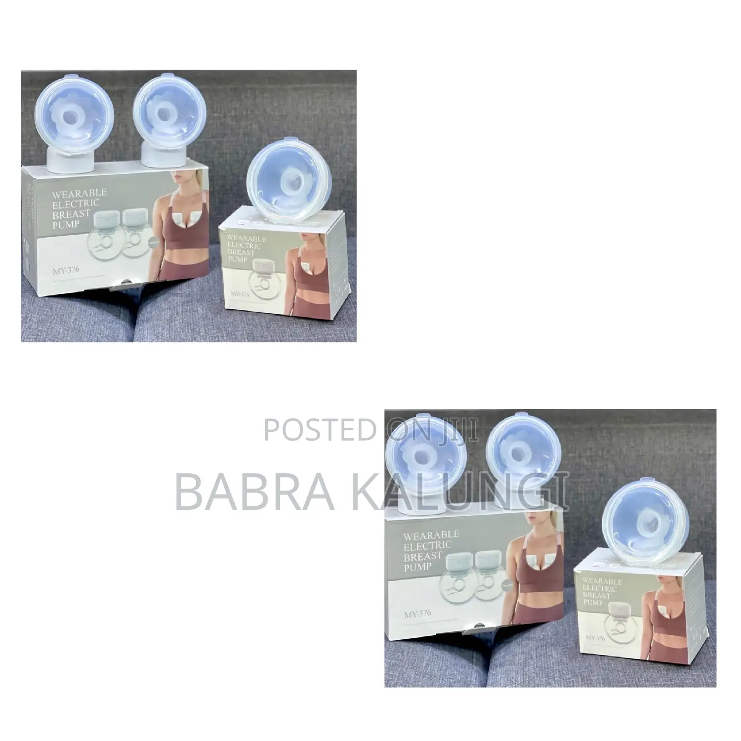 Electric Rechargeable Wearable Double Breast Pump