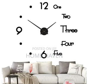 3d Modern Fashion Wall Clock