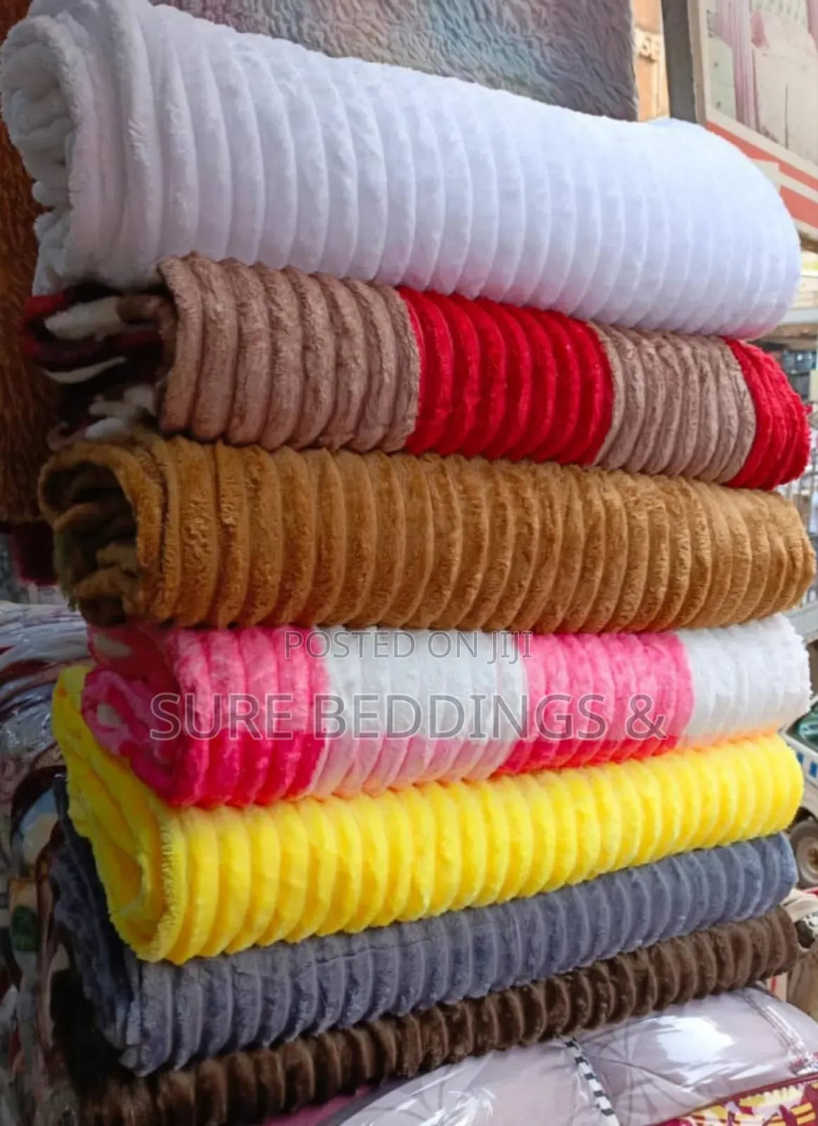 Coloured Throw Blankets