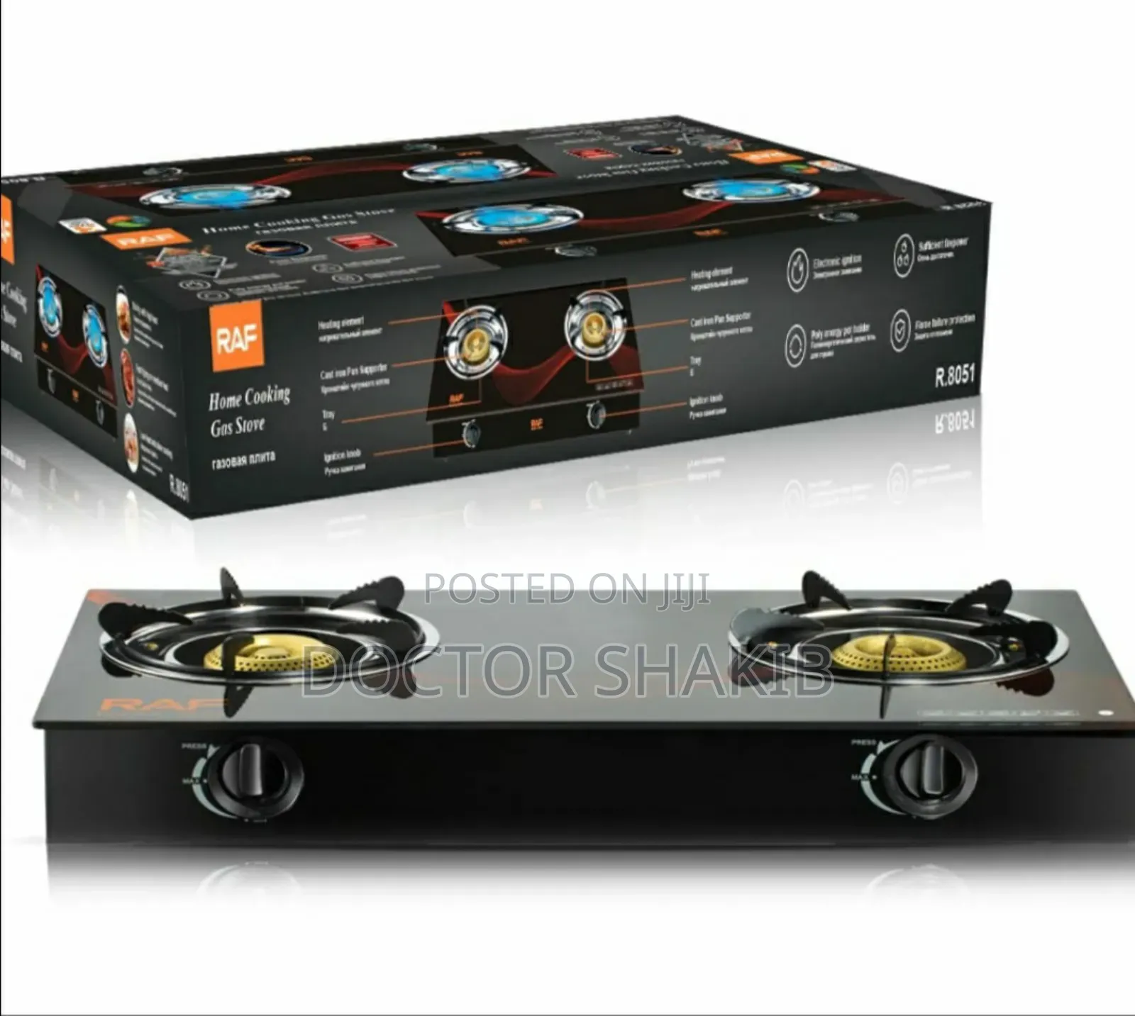 New Raf 2-Gaa Burner Home Stove