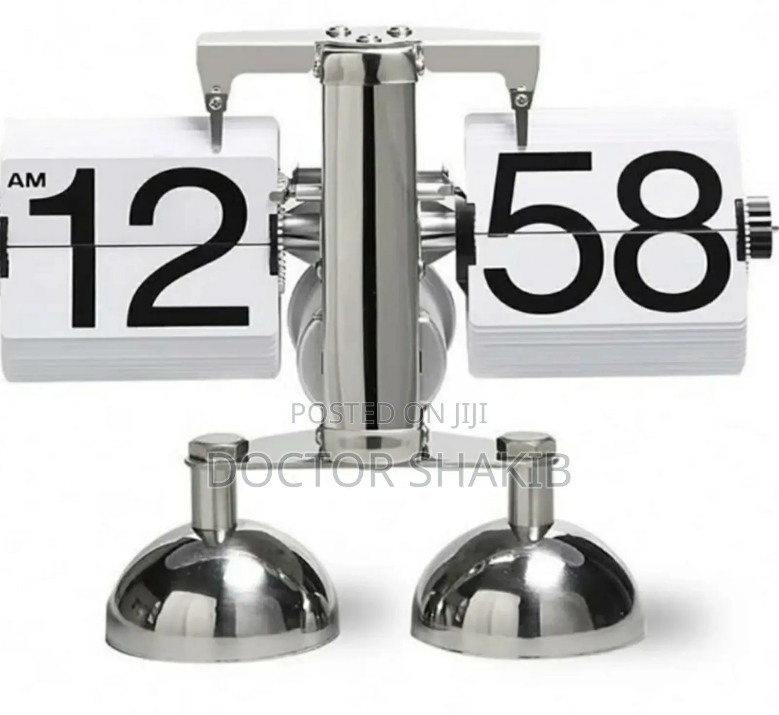 Unique Trisar Mechanical Flip Desk Clock
