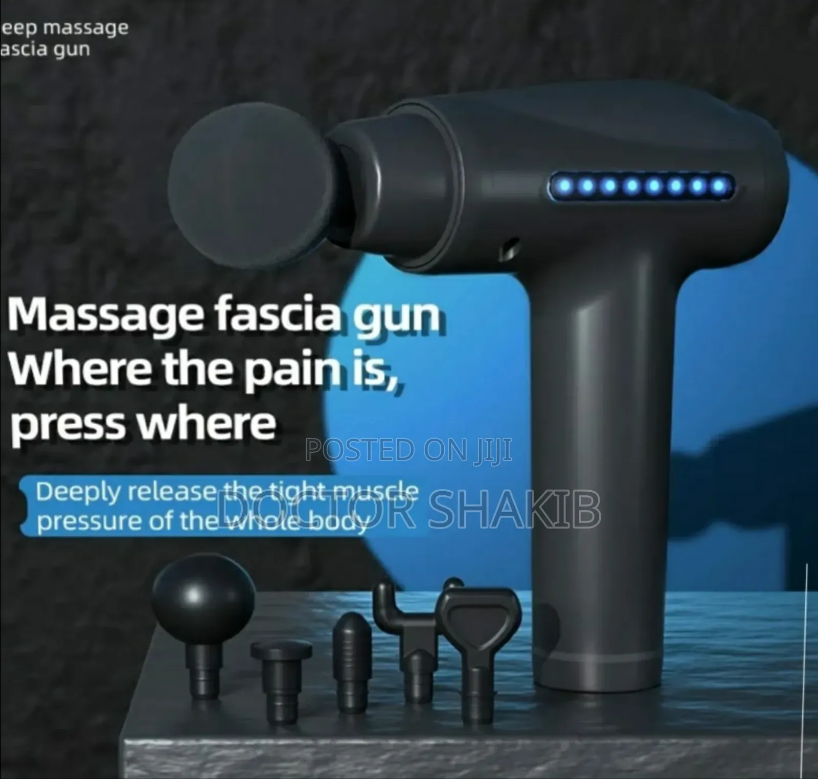 Luxurious Deep Tissue Percussion Massage Gun