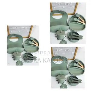 Baby Silicone Feeding Set